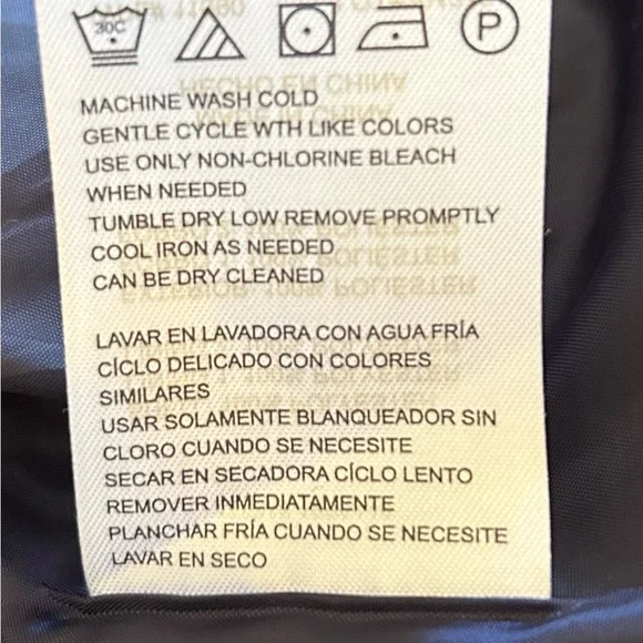 Weatherproof / NWT/ DOUBLE BREASTED TRENCH/ Classic Navy Blue/ Size M - Picture 13 of 15